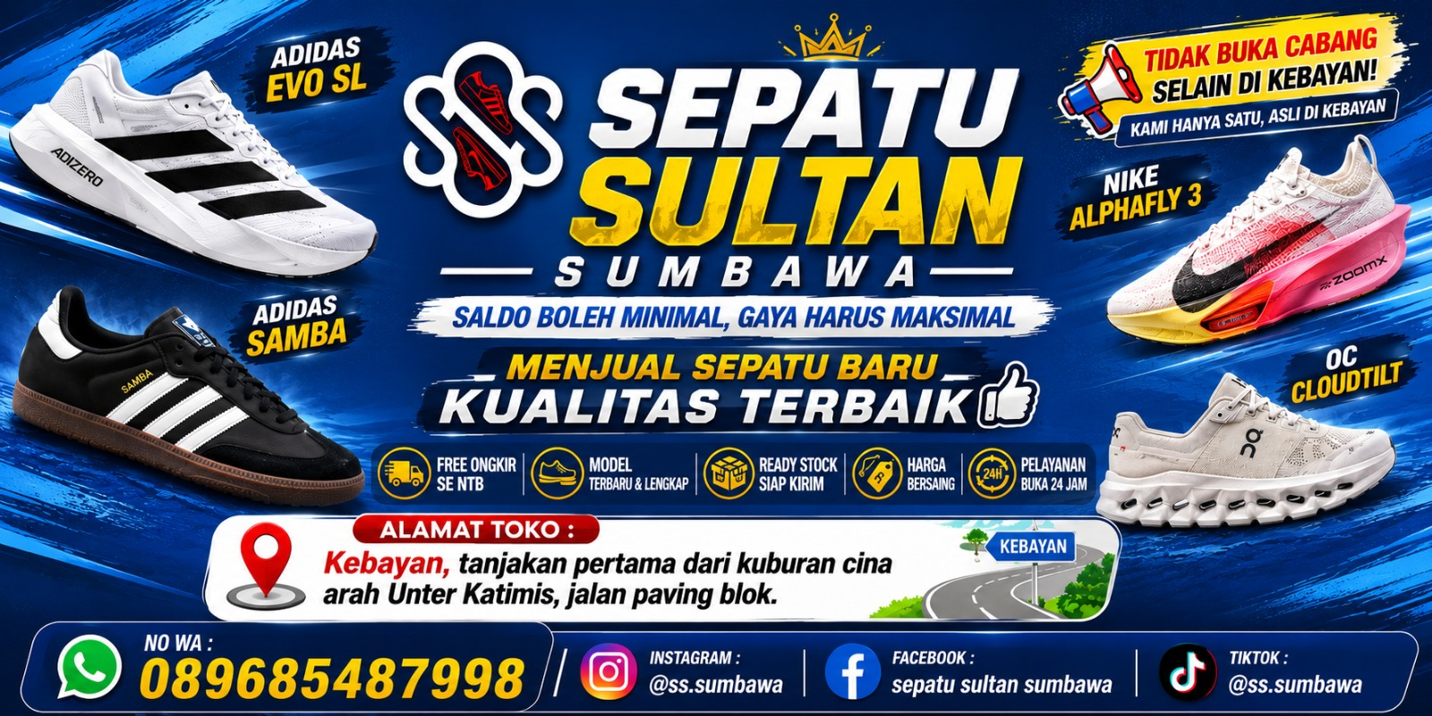 Sepatu Sultan Sumbawa