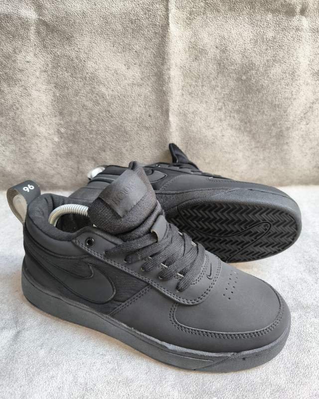 Nike Nike Gamma Force (sepatu lifestyle/court bergaya klasik retro basketball dengan perpaduan bahan leather, suede, dan mesh serta logo 