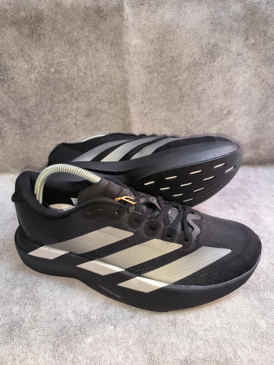 Adidas Adizero Evo SL (Hitam List Perak)