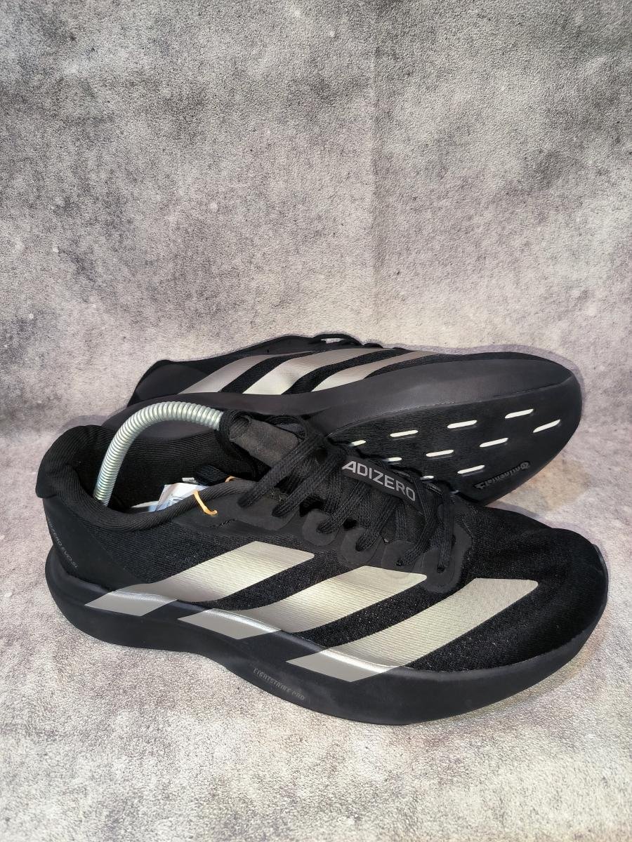 Adidas Adizero Evo SL (Hitam List Perak)