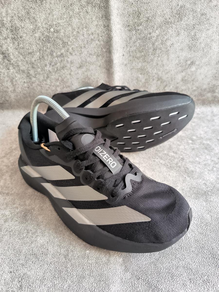 Adidas Adizero Evo SL (Hitam List Perak)